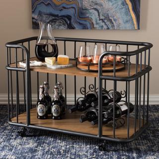 Industrial Bar Cart
