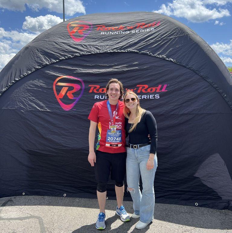 A Mackenzie and Lime scooter sponsored marathon