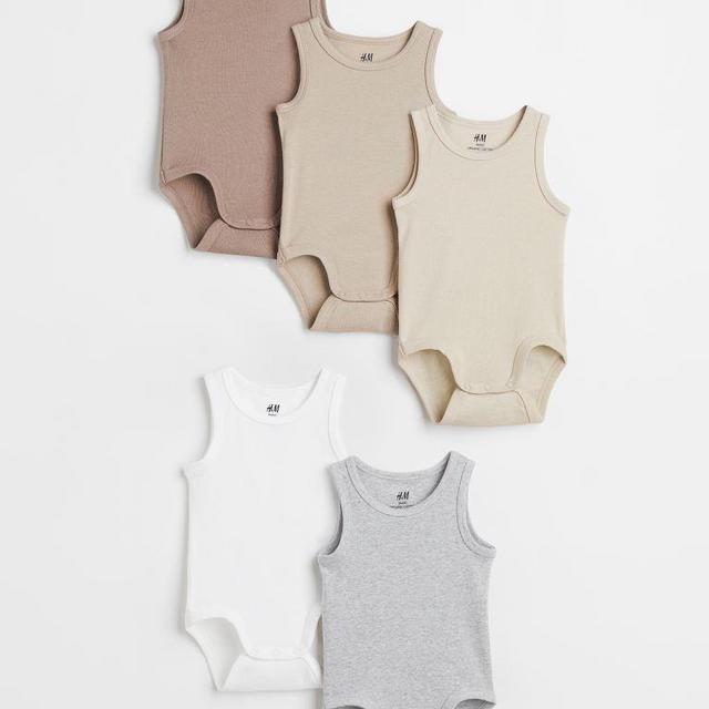 5-pack Cotton Bodysuits