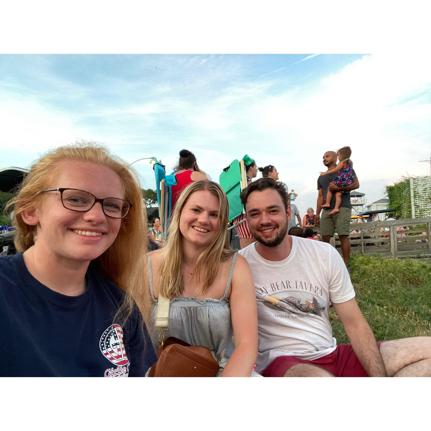 Fourth of July fireworks in Southport