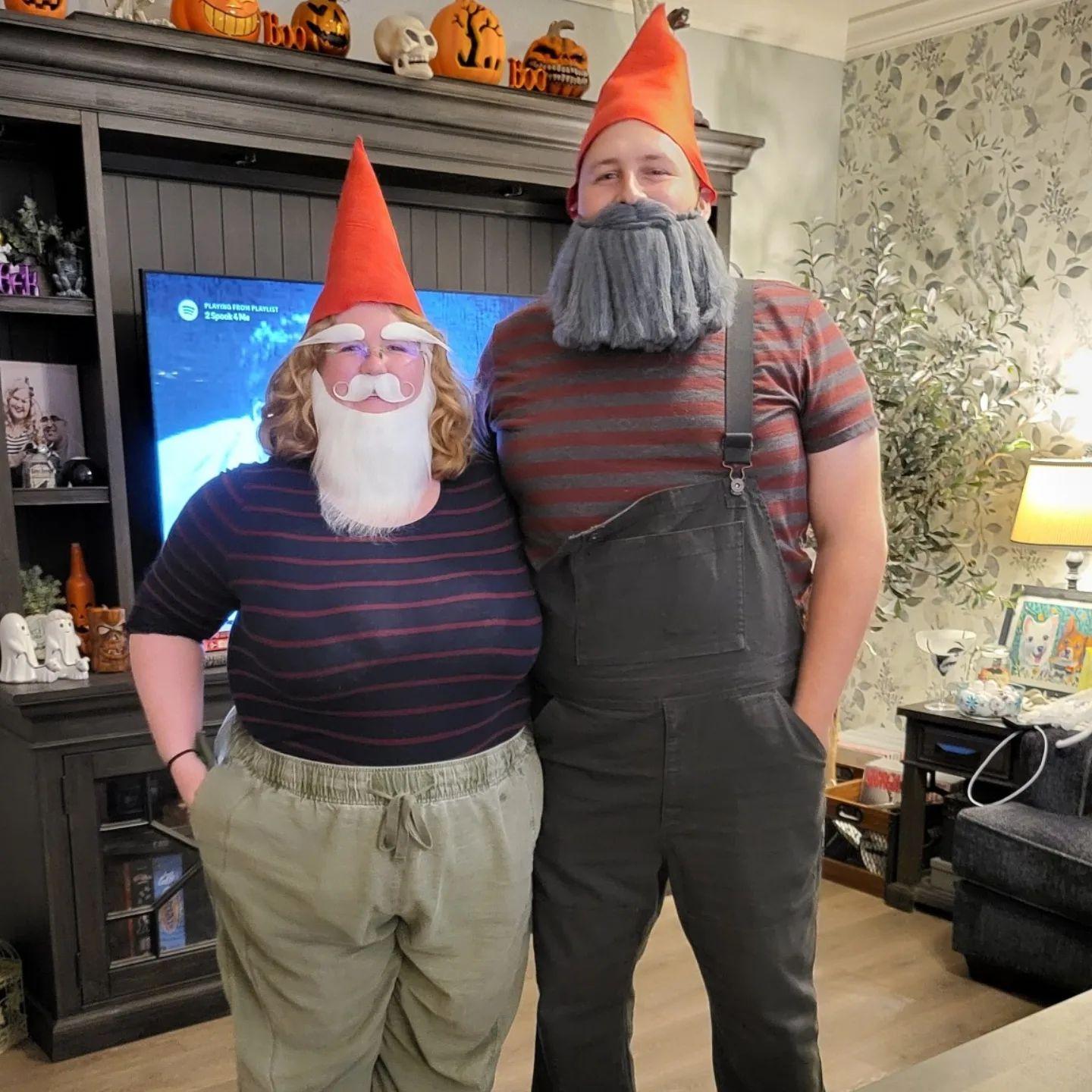 Our second Halloween "Frolic" in 2024. We were dressed as garden gnomes.
