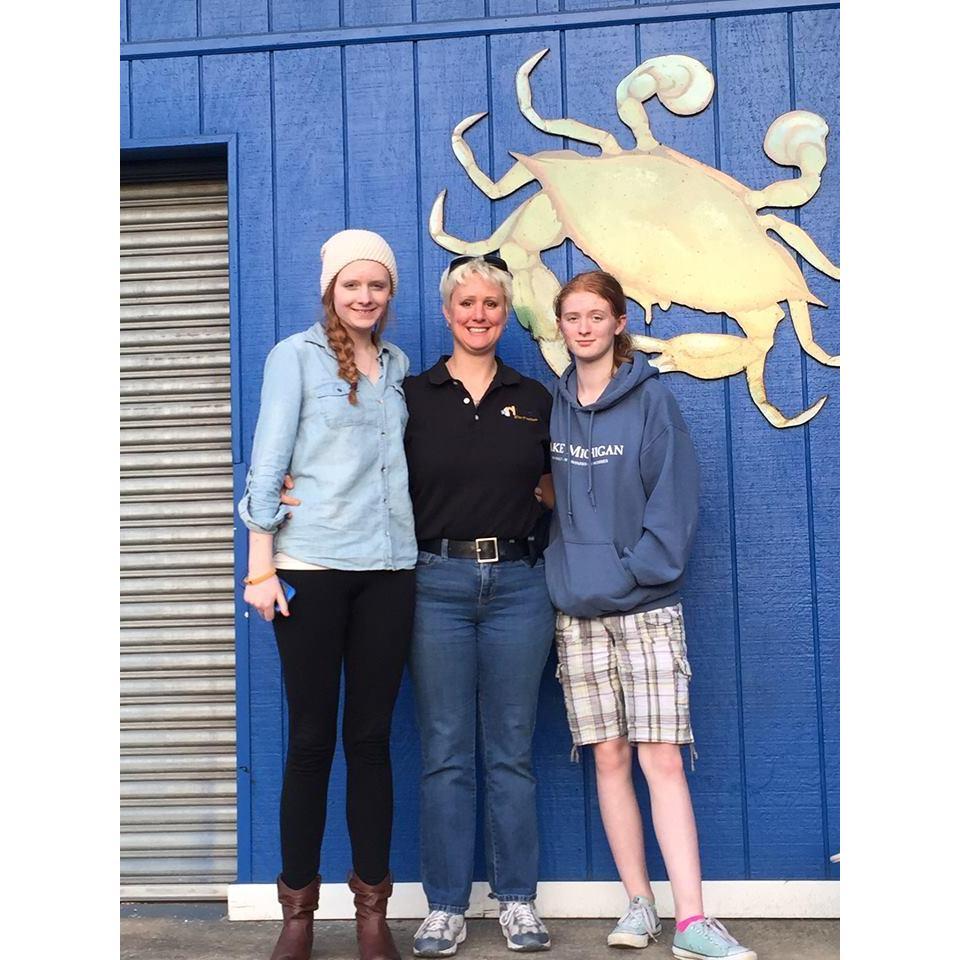 Jennifer, Megan and Allison, August 2015