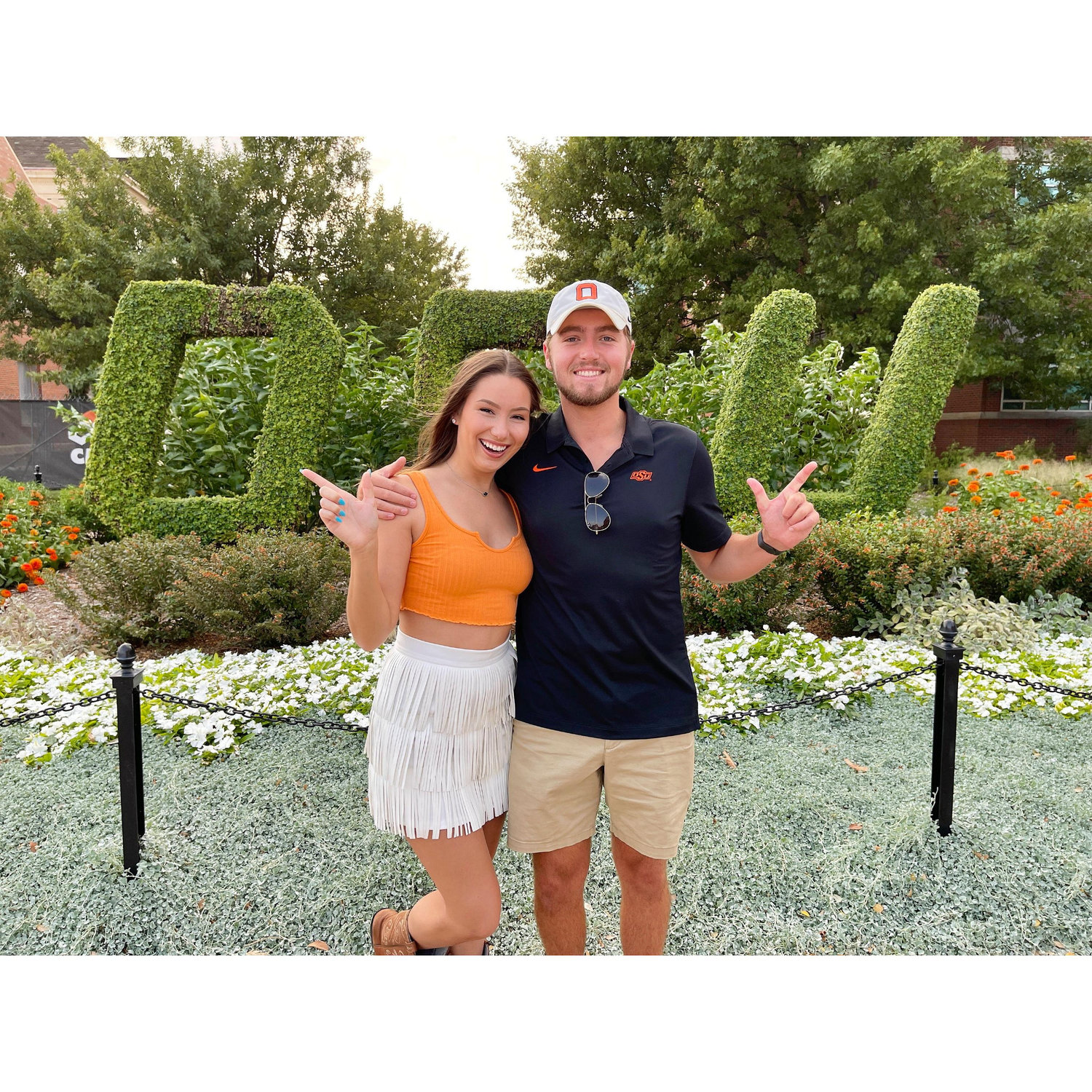 One of many OSU football games together!