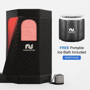 nurecover Tropic® Home Sauna + Ice Bath