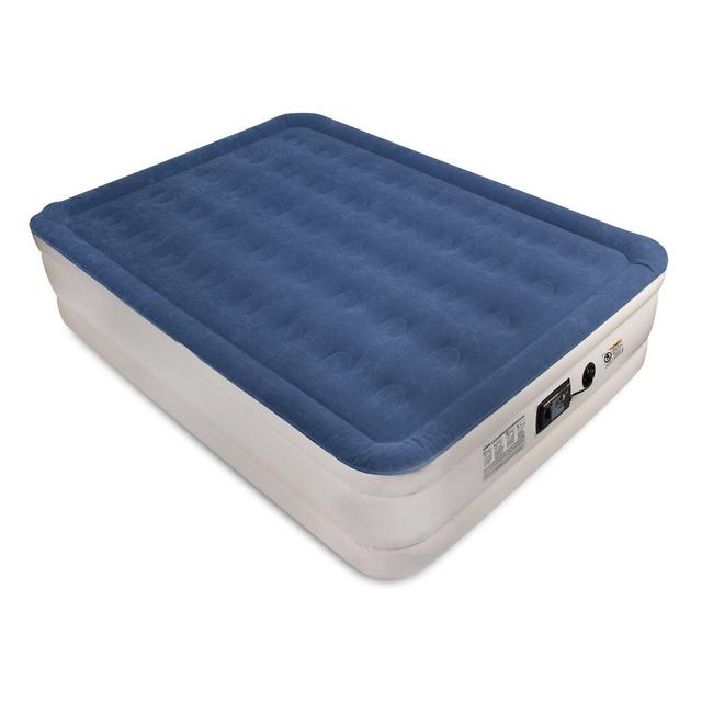 SoundAsleep Dream Series Air Mattress with ComfortCoil Technology & Internal High Capacity Pump - Queen Size