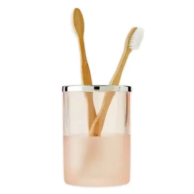 Vern Yip by SKL Home Ombre Toothbrush Holder in Blush