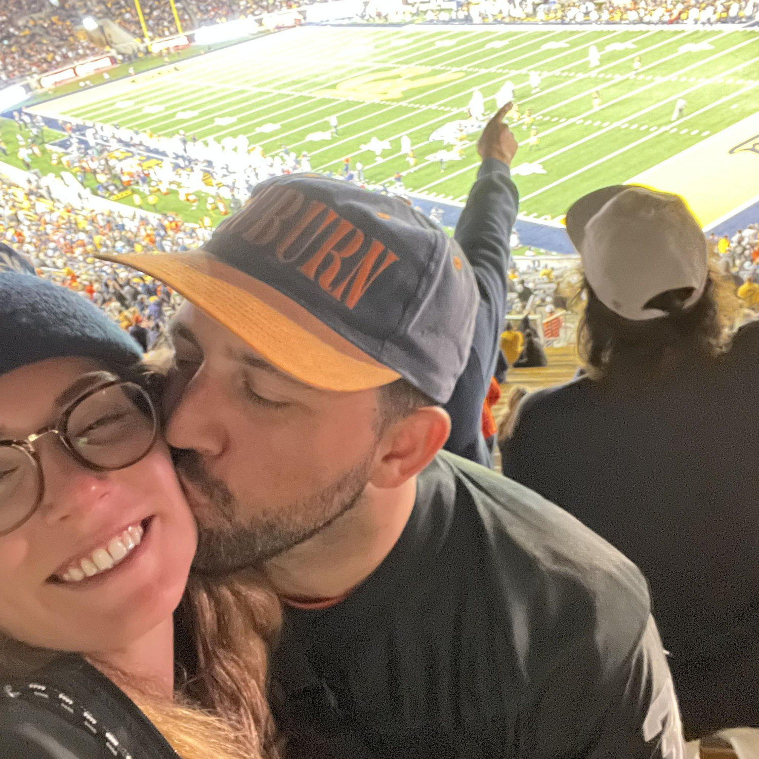 Sarah's First Auburn game at Cal.