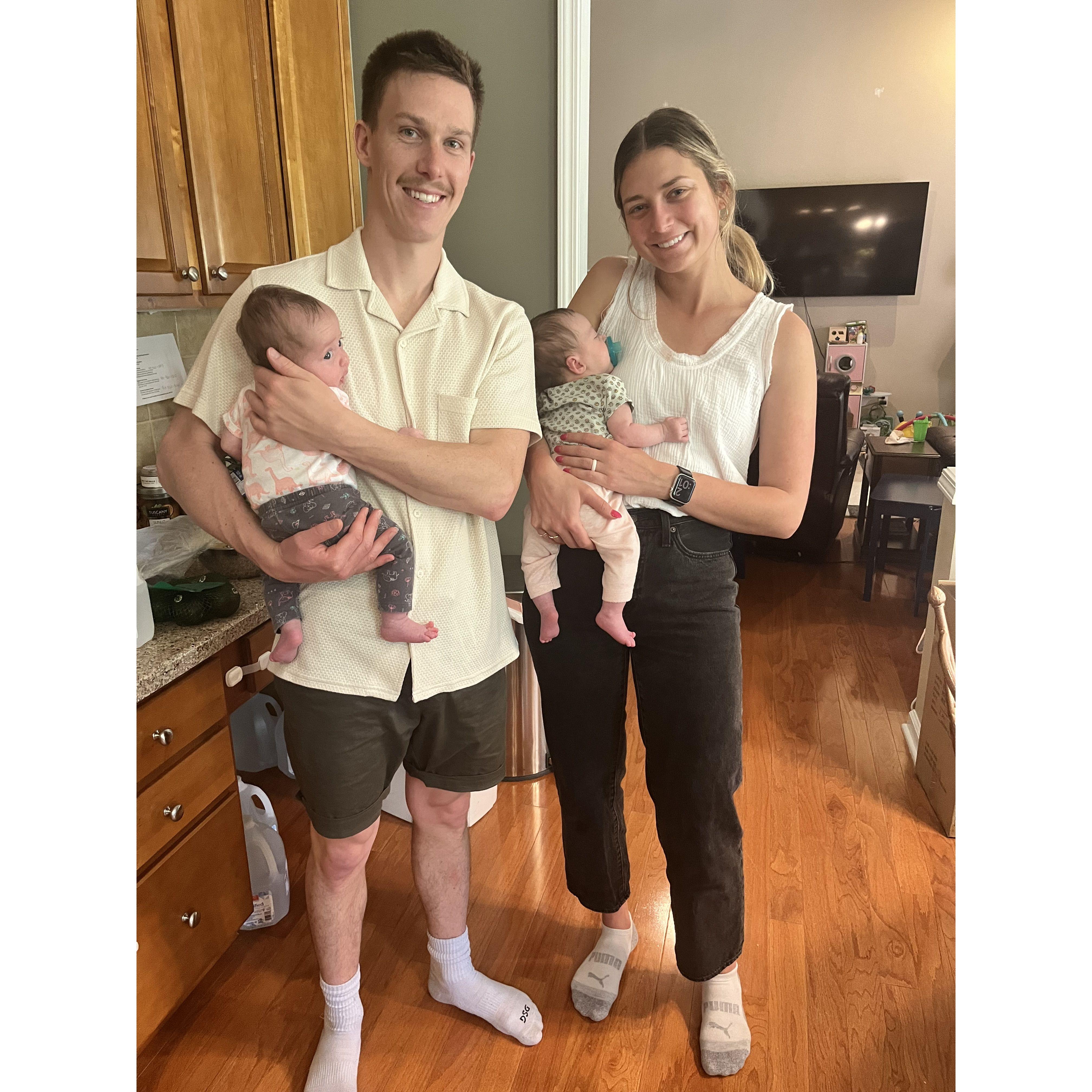 Meeting Bria & Reagan for the first time, April 2024