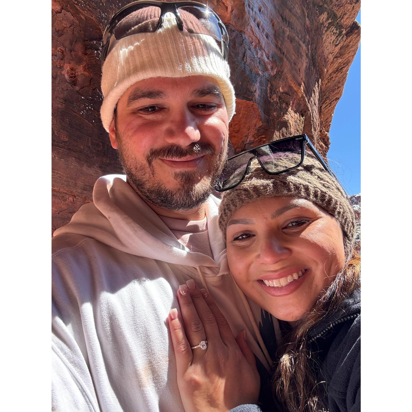 She said "YES!"