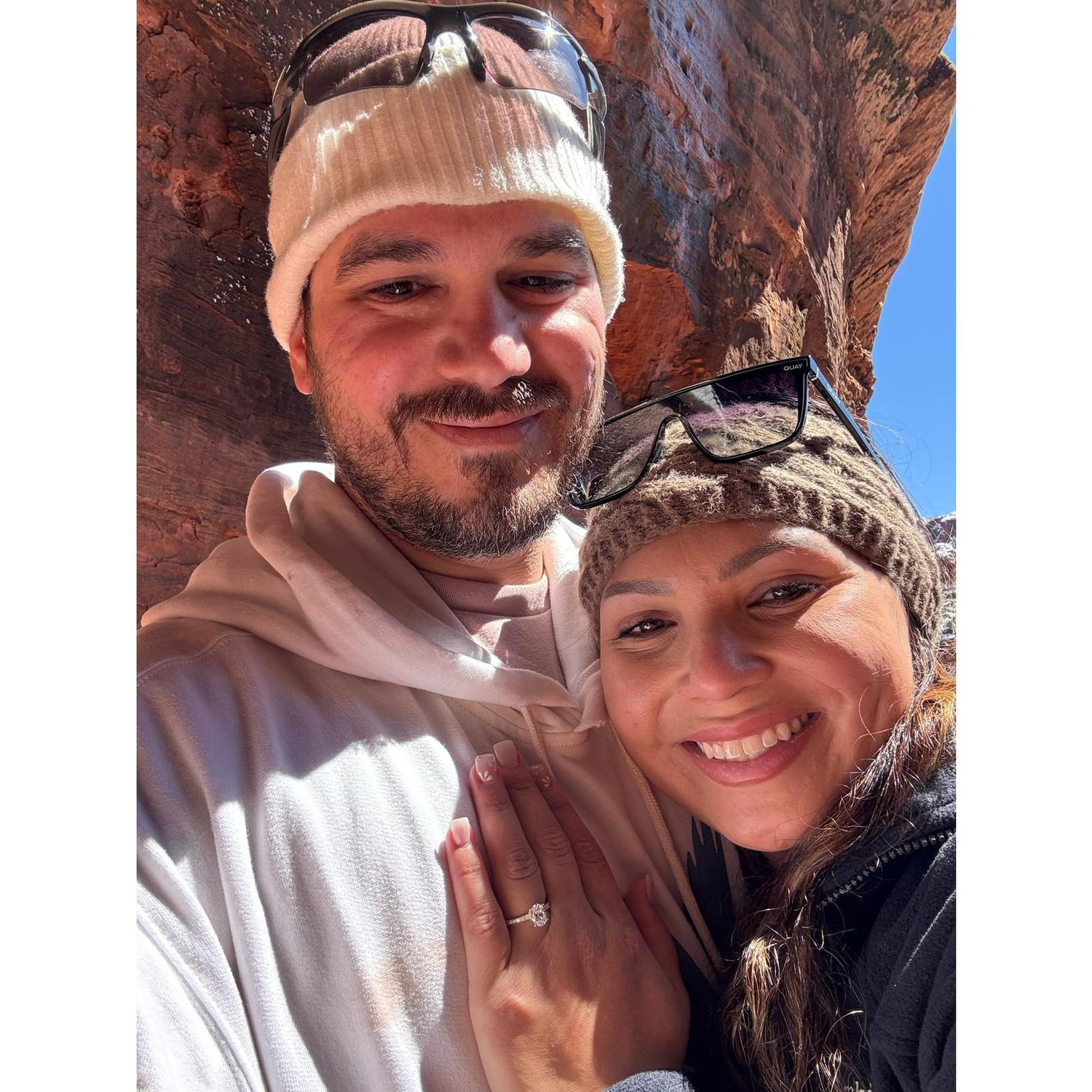 She said "YES!"