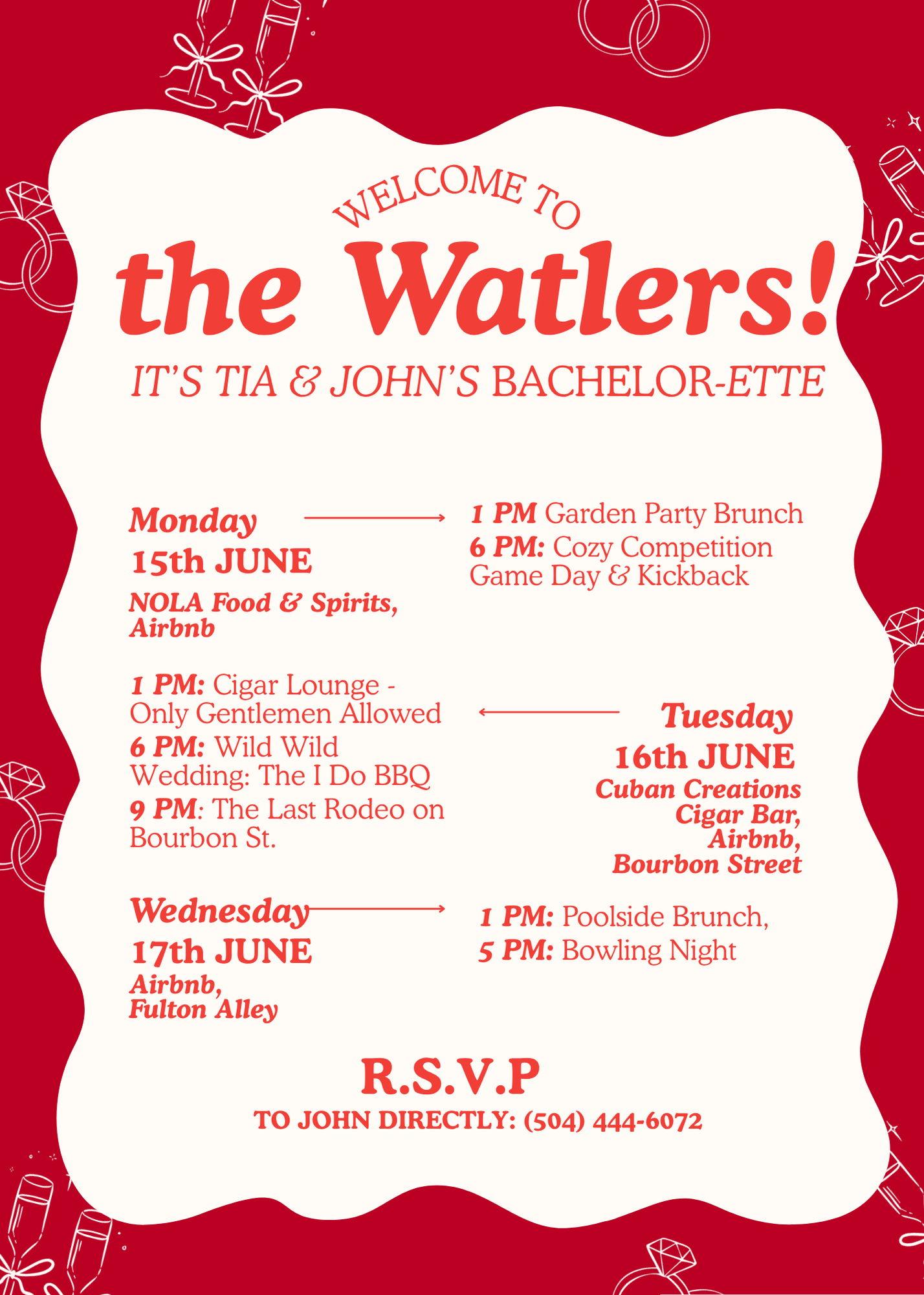 The Wedding Website of Tia DuBose and John Watler Jr.