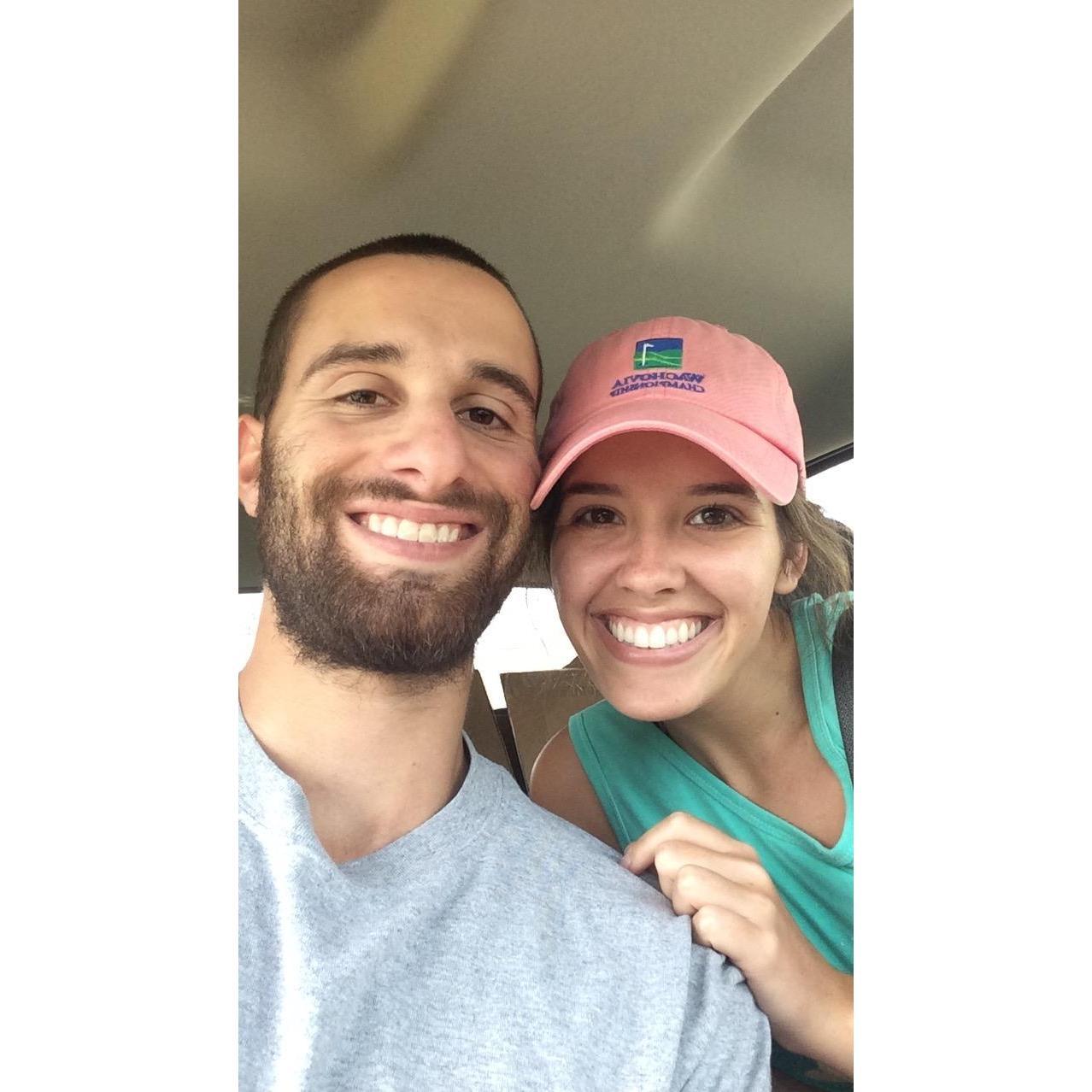 April 2017 - we drove from Duncan, SC where I was living at the time to Springfield, MO to visit Katie and Jared where they were stationed with the Army