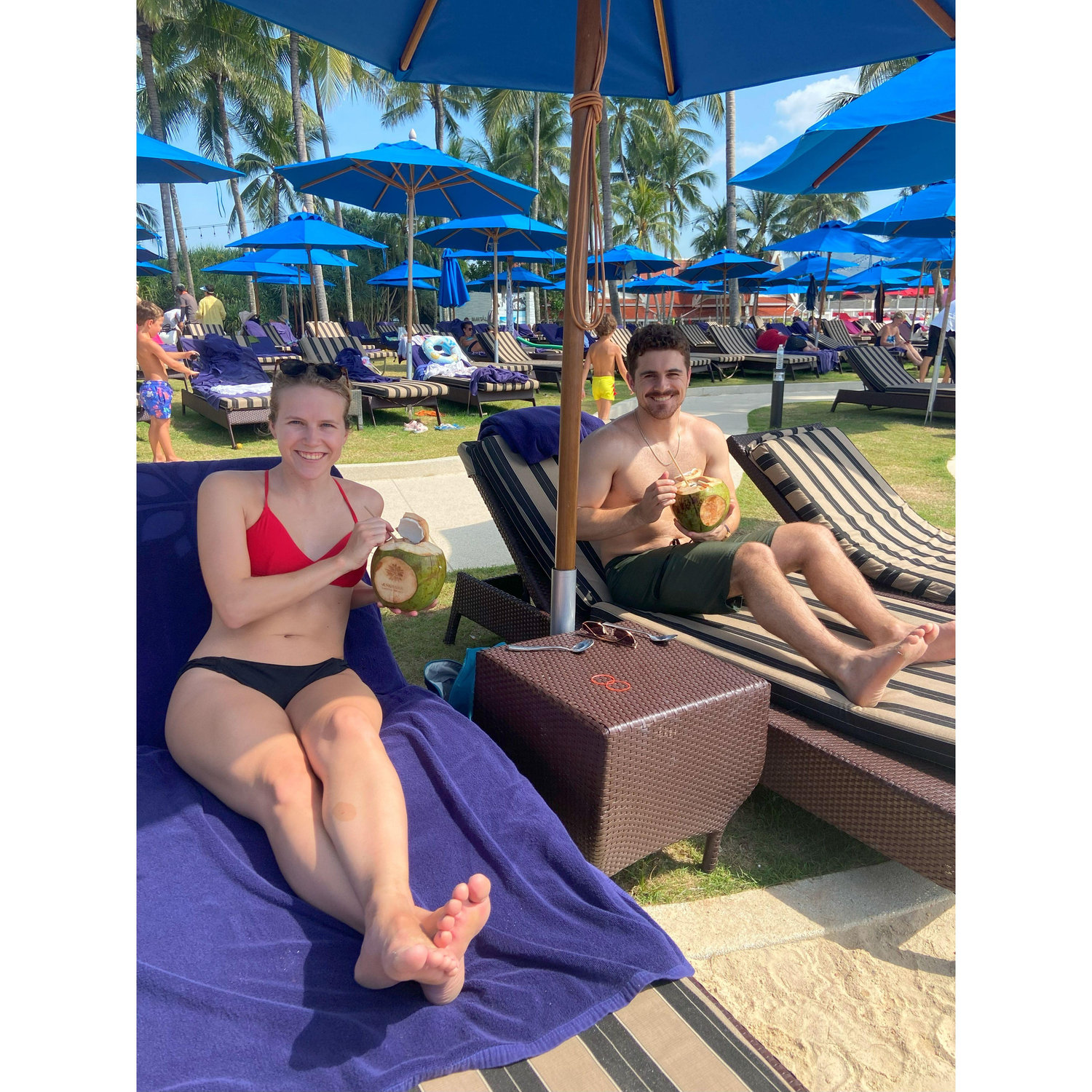 Resort day in Thailand.