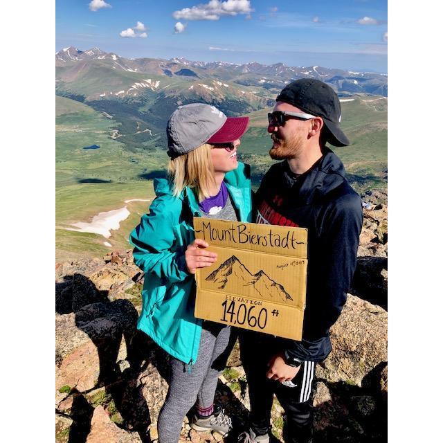 Austin's first 14er! Mount Bierstadt
