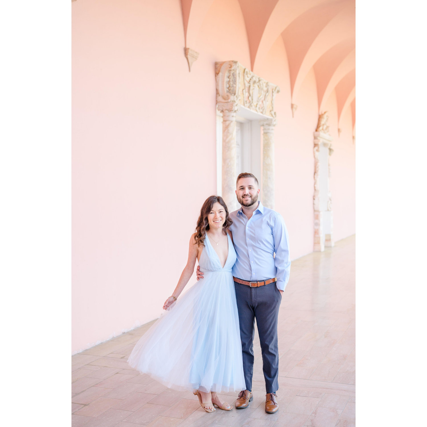 Engagement session at Ringling Museum!