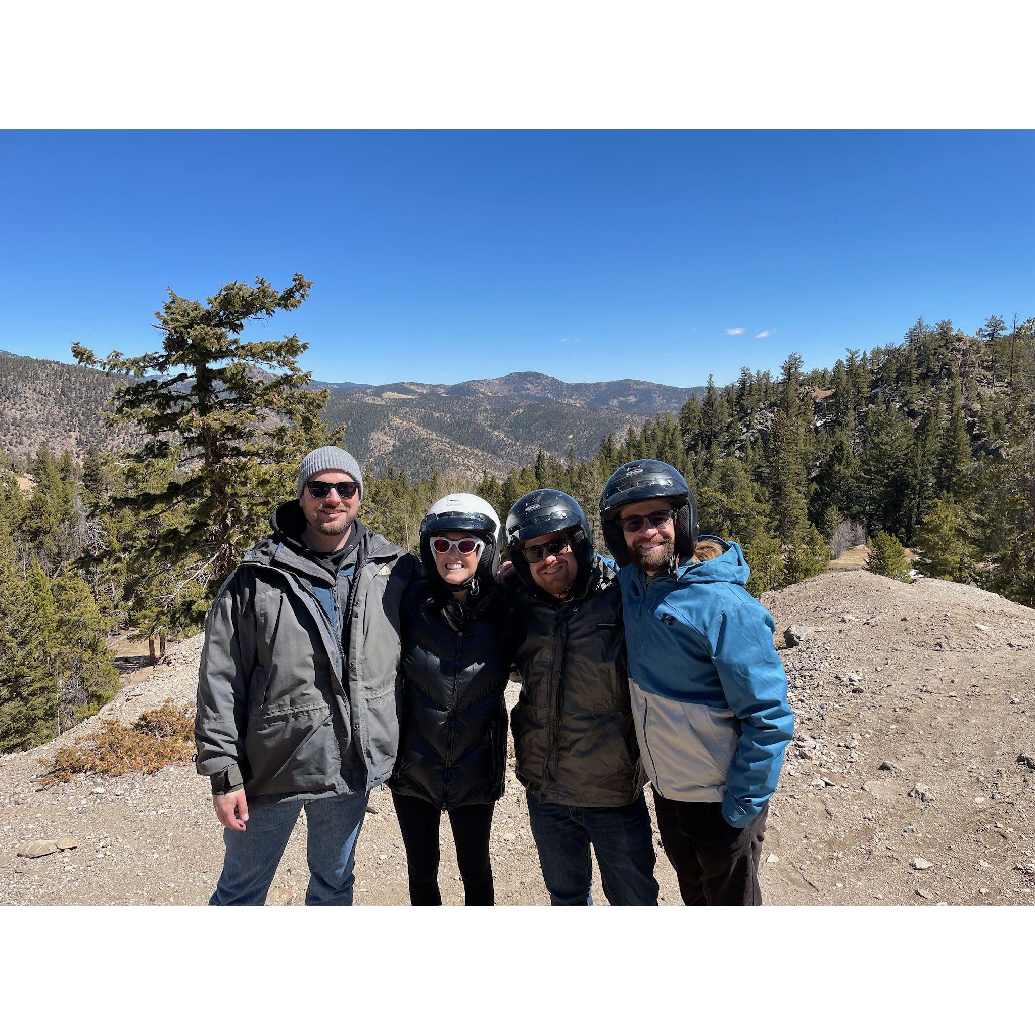 Terrified for our lives! ATVing through the Rockies