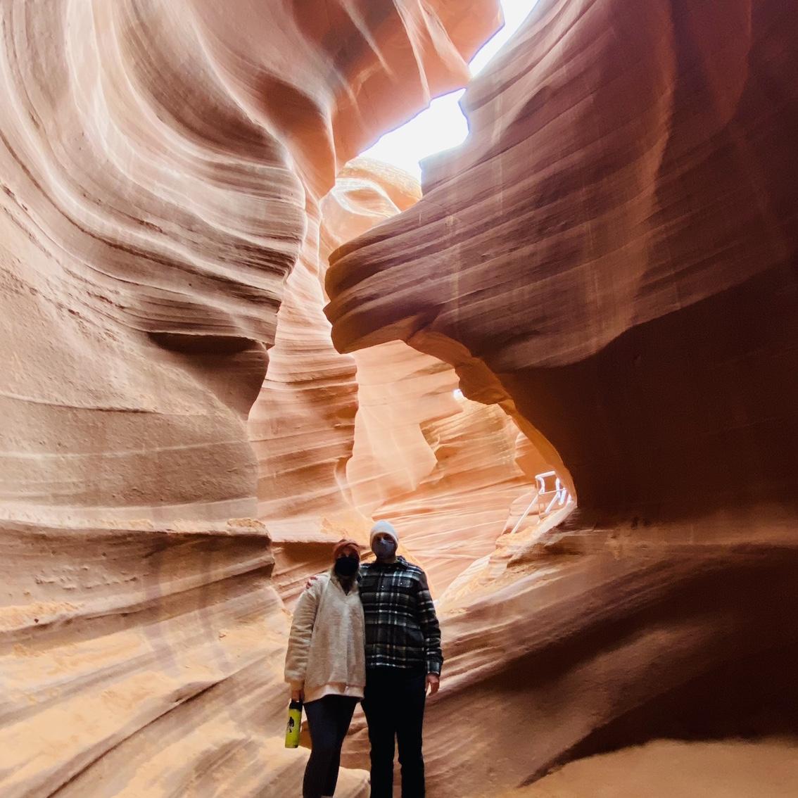 Our first trip together was to Arizona in 2021. We went to Antelope Canyon, Horseshoe bend, and the Grand Canyon!