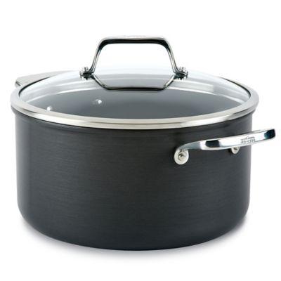 All-Clad B1 Hard Anodized Nonstick 6 qt. Stock Pot with Lid