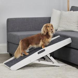 CARLSON PET PRODUCTS Heritage & Home Indoor Wooden Cat & Dog Ramp, Rustic White - Chewy.com