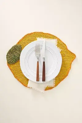 Handwoven Fruit Placemat