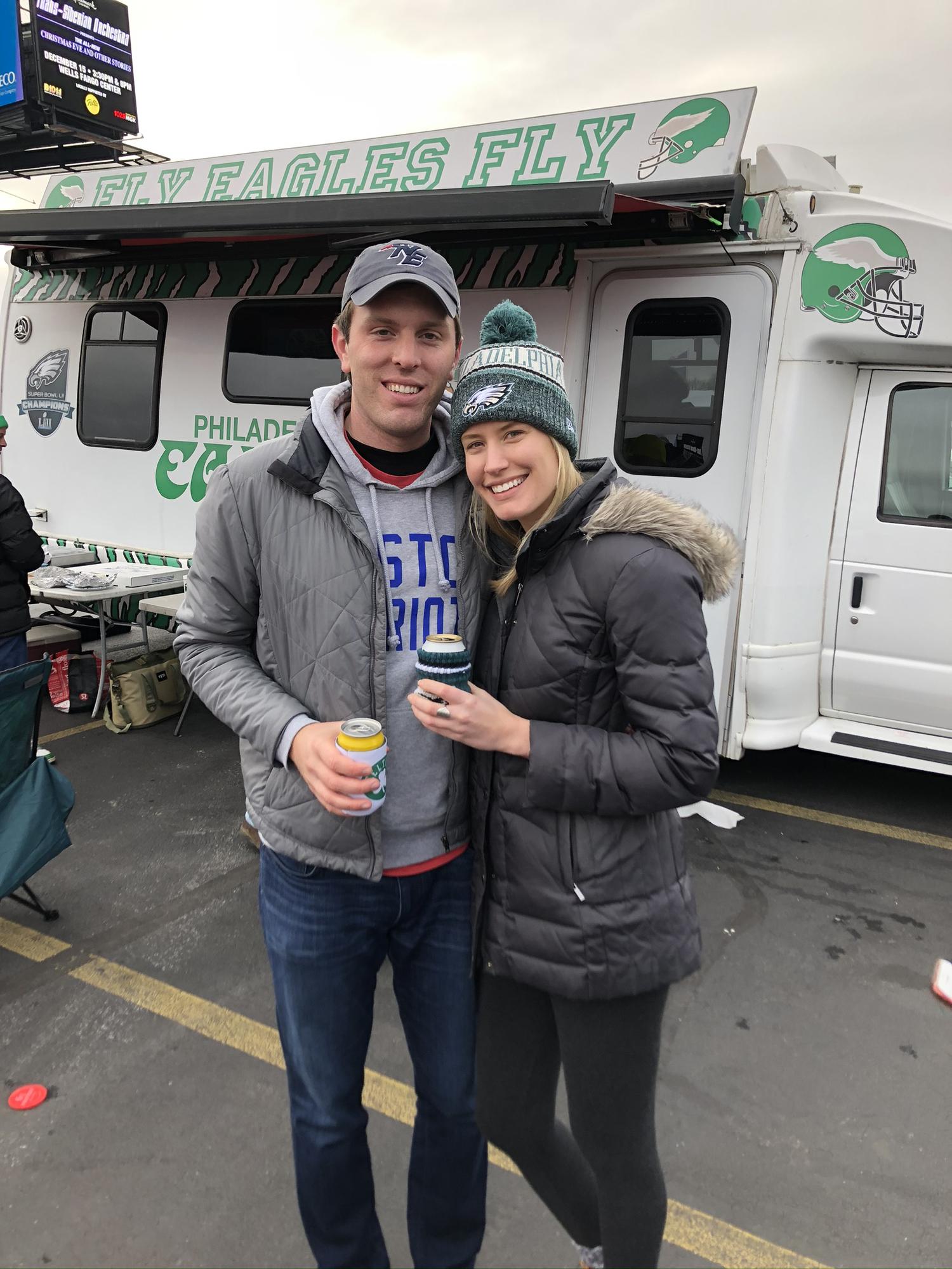 Our first trip to Philly together, 2 years before we ended up moving here!