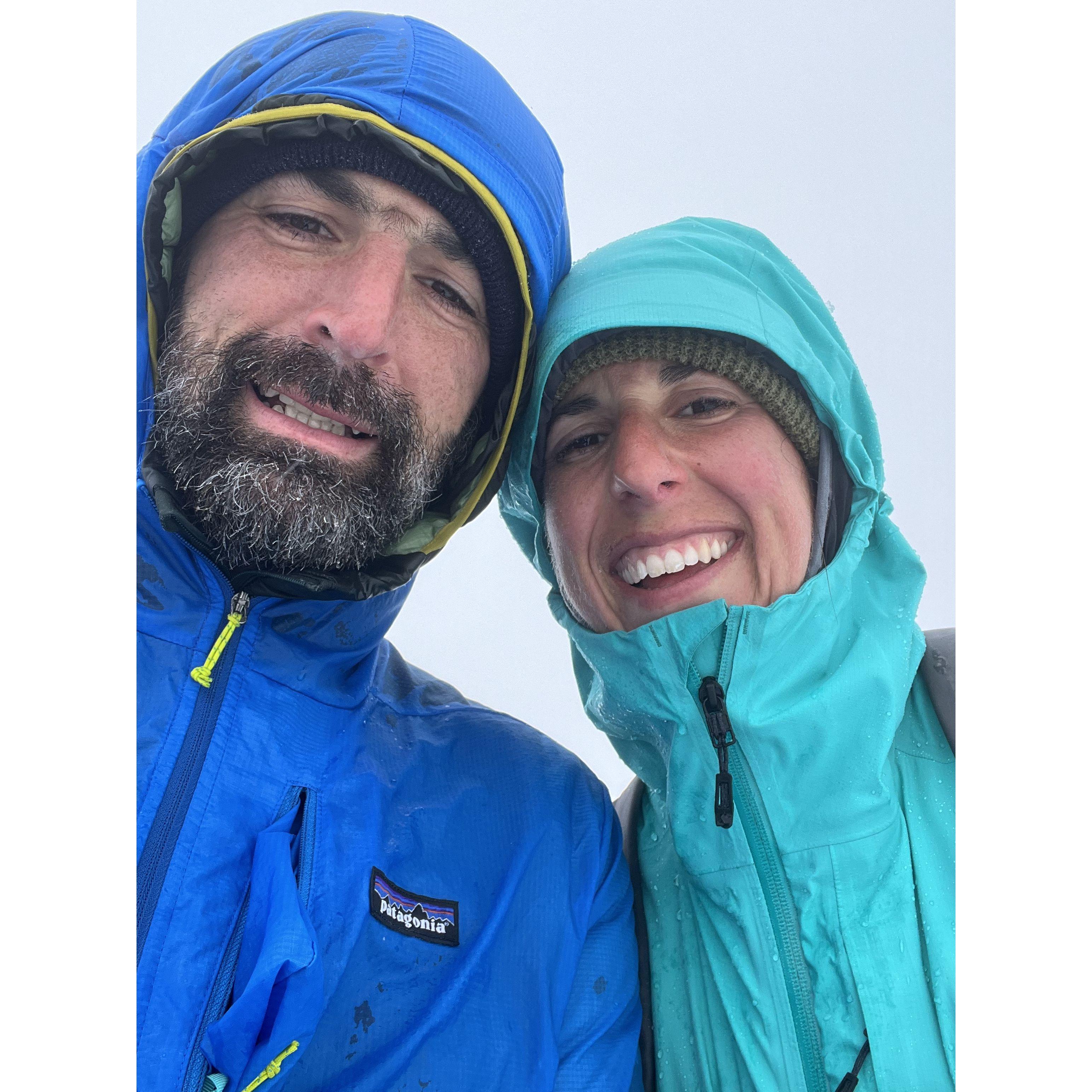Highest and coldest point in the UK