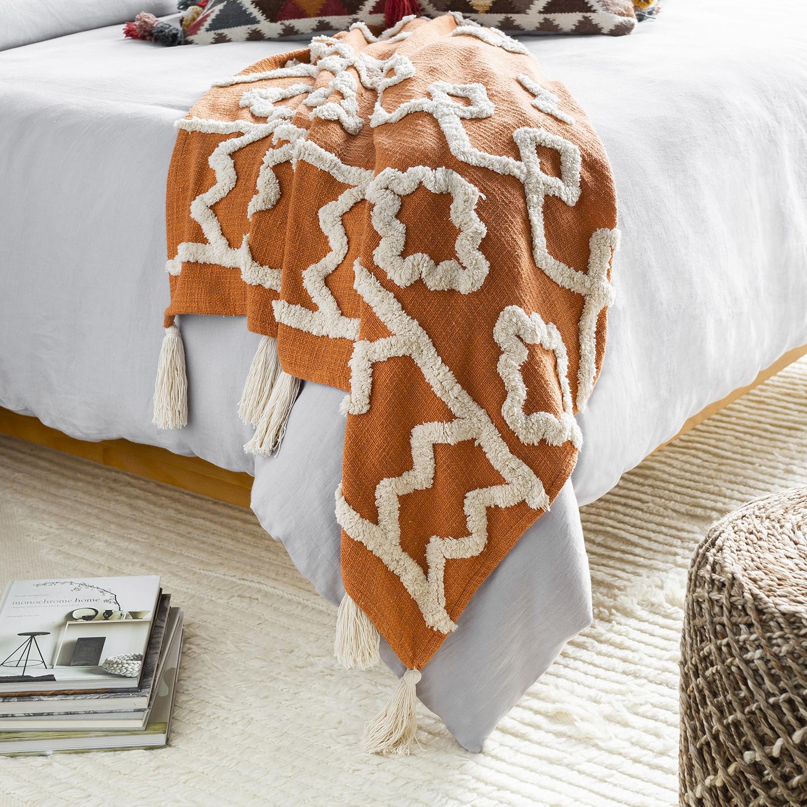 Surya, Tut Throw Blanket | Zola