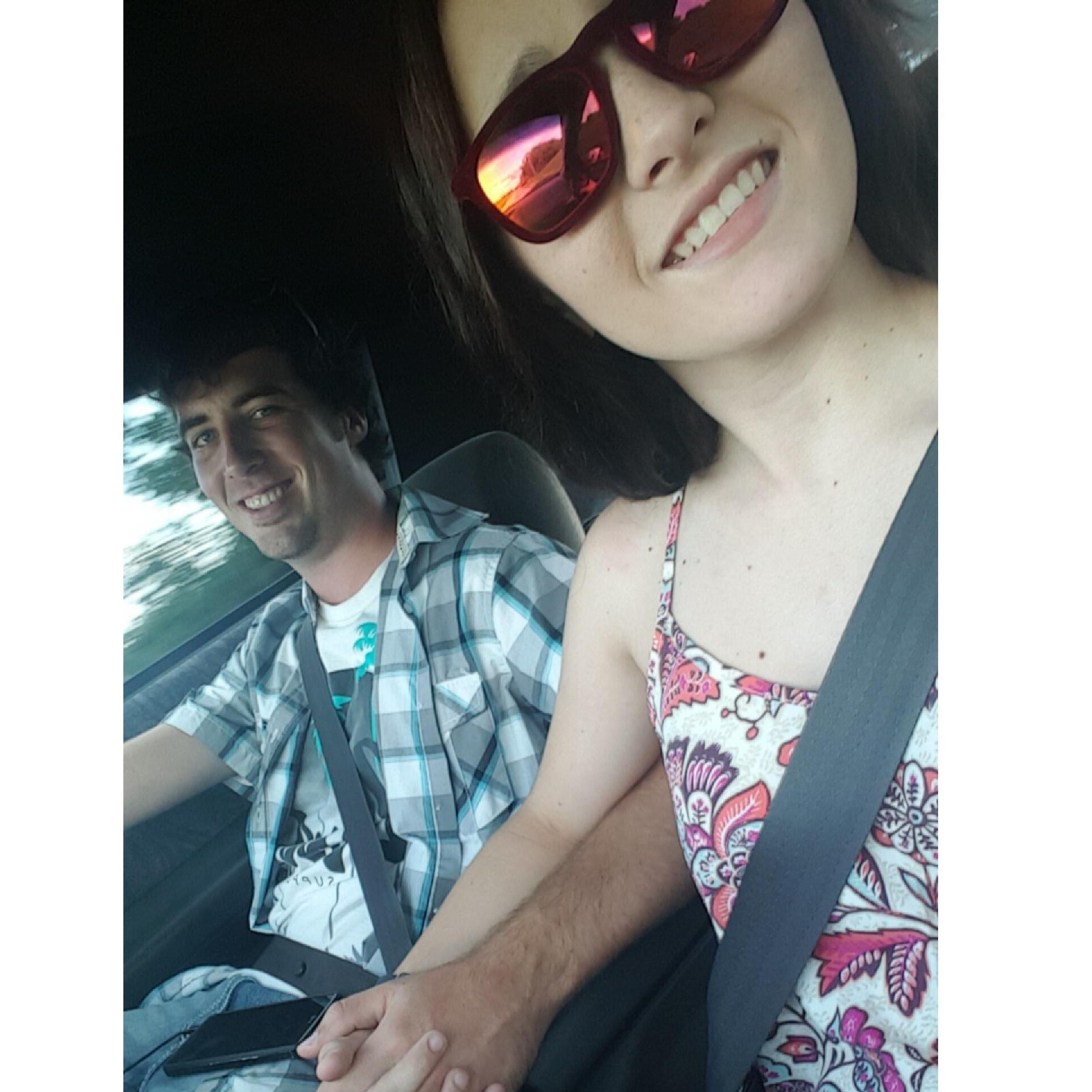 Our first date