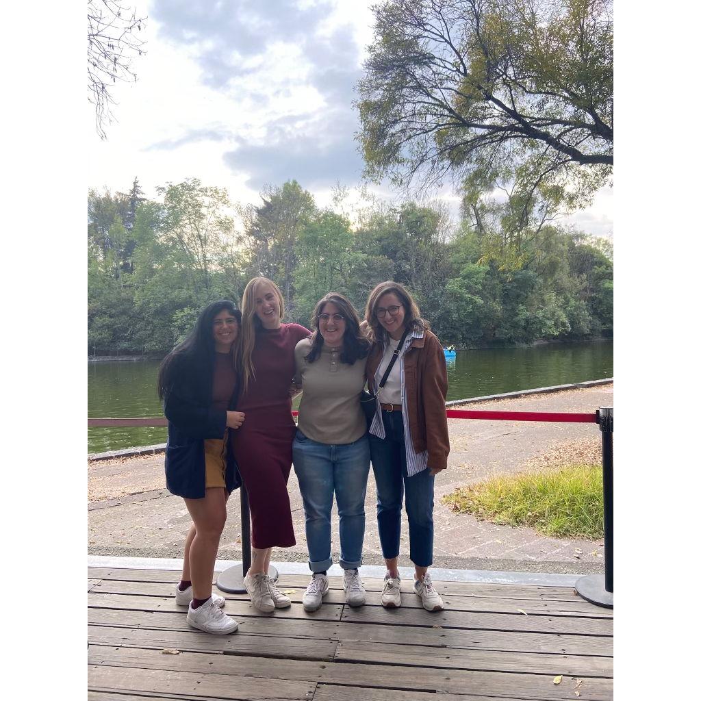 MoHs Natalia and Lara and bridesmaid Kareen.