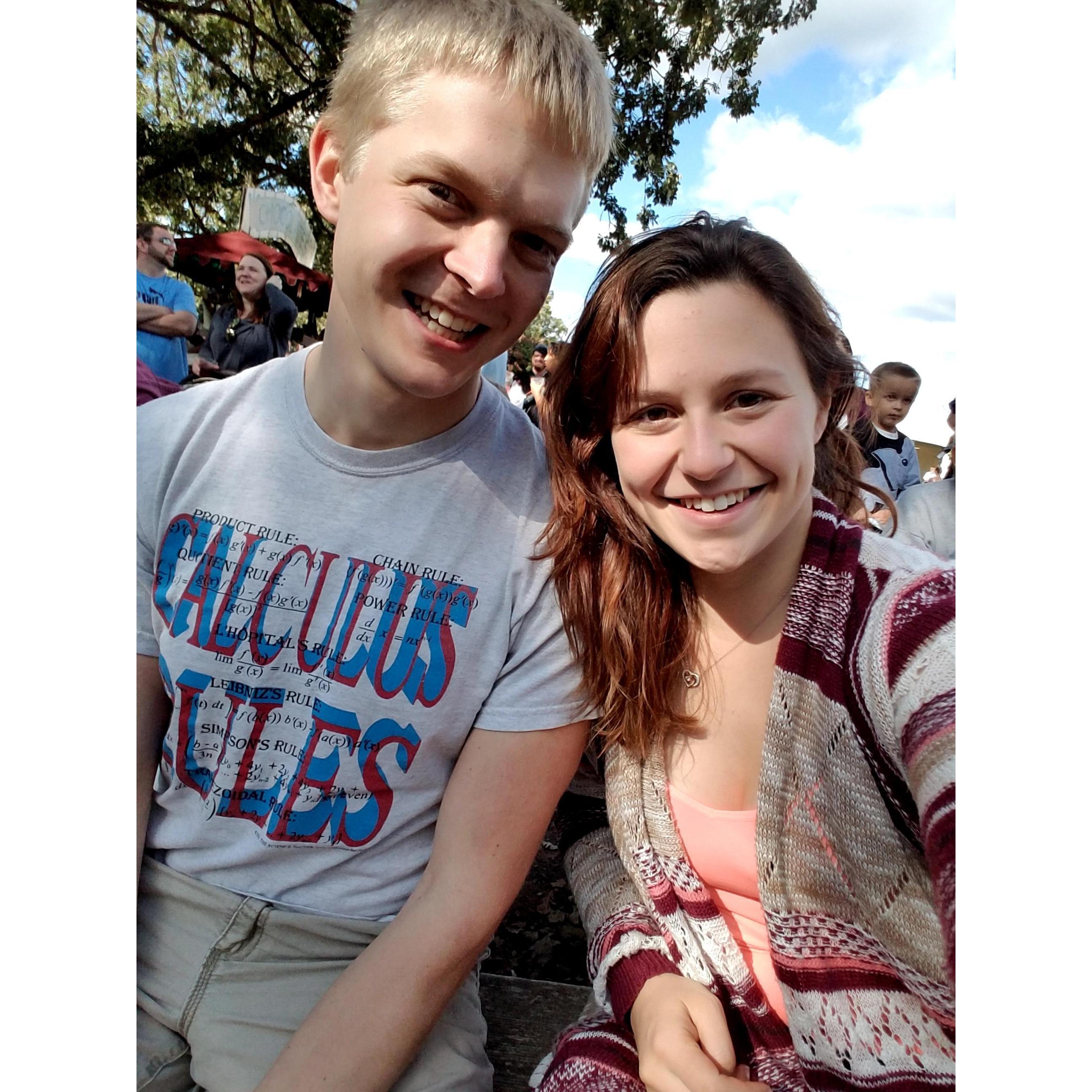 Together at Renn Fest
