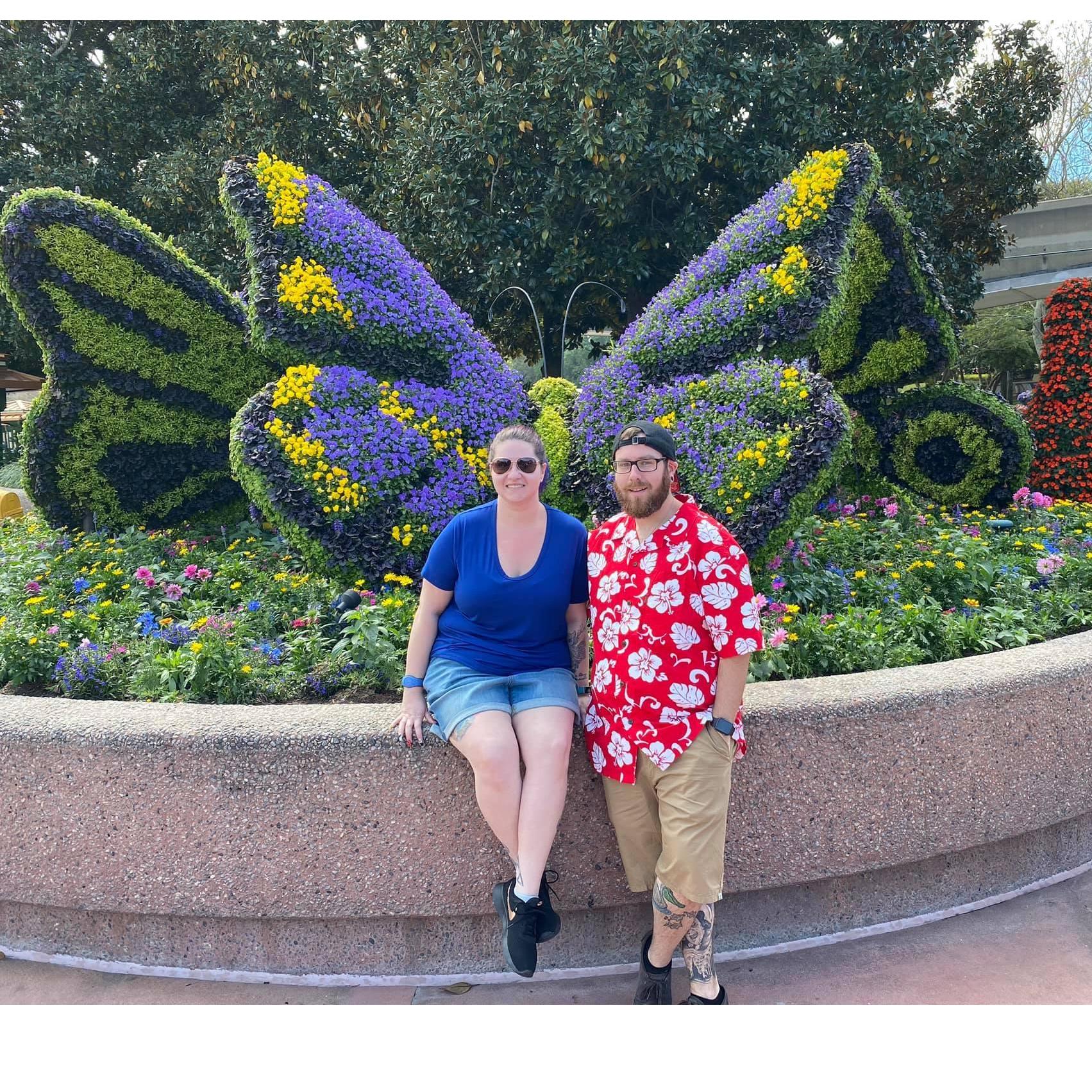 Who would've thought that one year later, we would get engaged at the same spot.