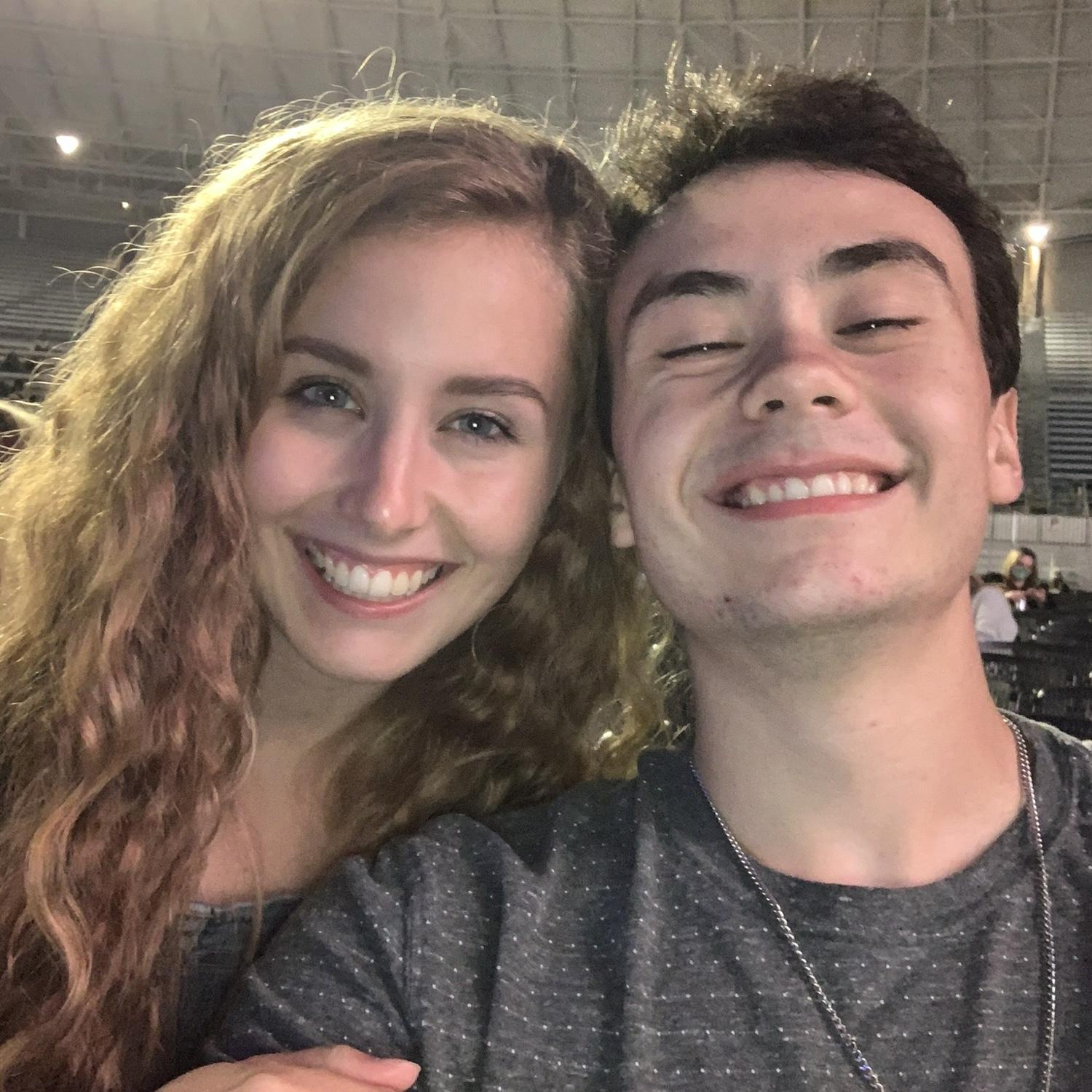 Our first concert together