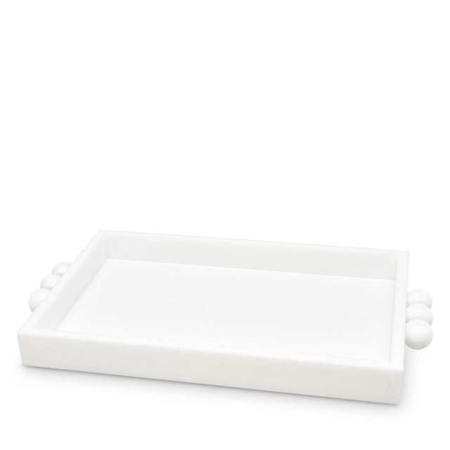 Tizo Lucite Tray with Bubble Handles