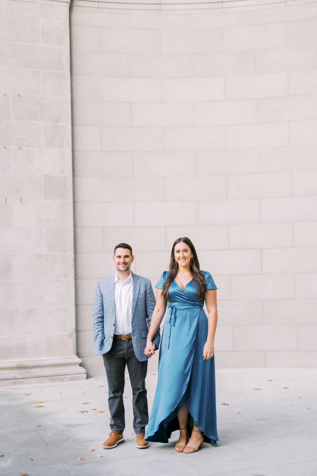 Engagement photos in Central Park 2021