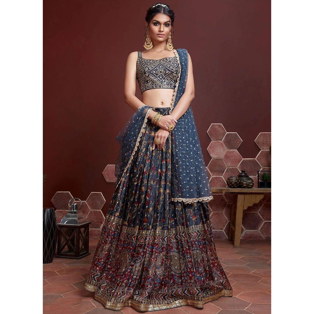 Lehenga (pronounced Lenga) - more of a modern style vs the sari