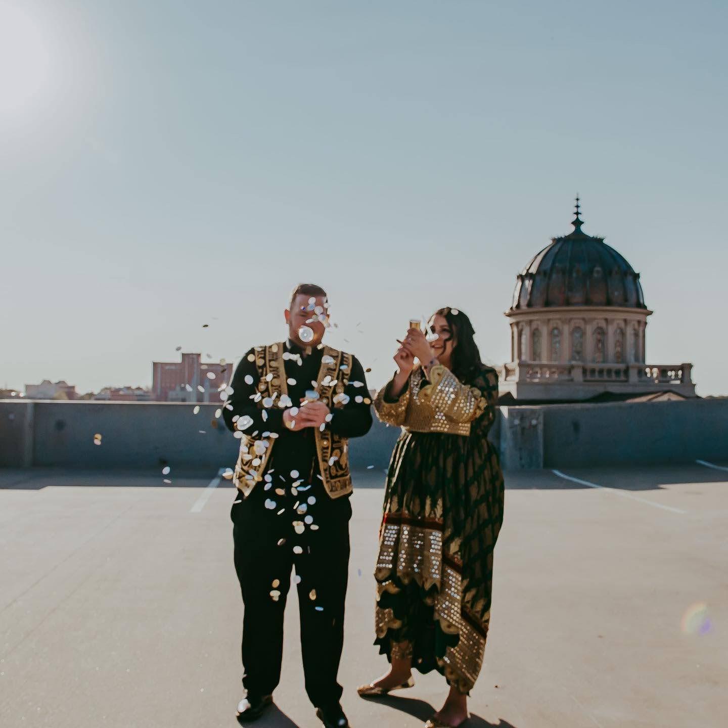 We got married!