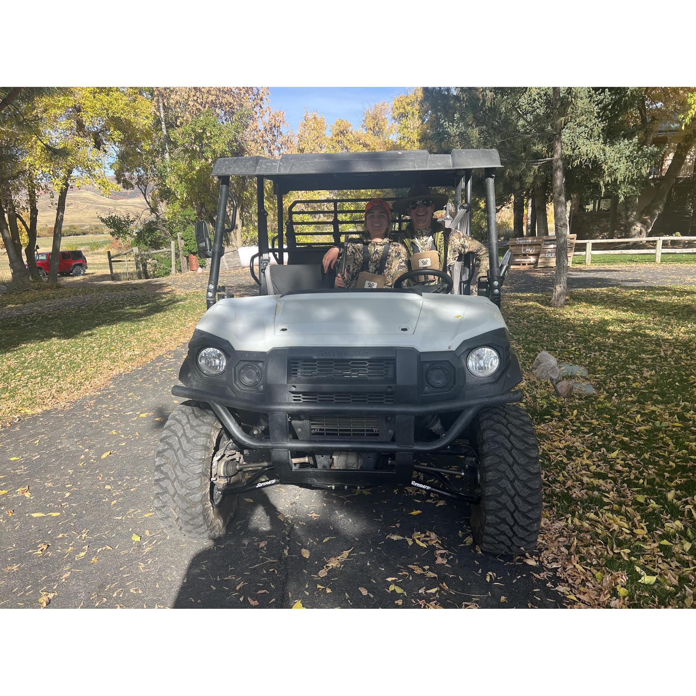 Our first hunt