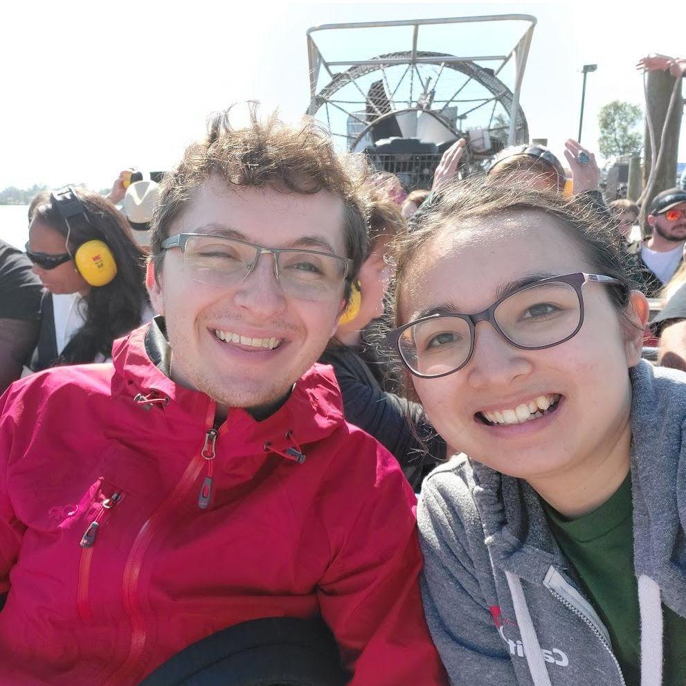 On the Gator tour in New Orleans!
