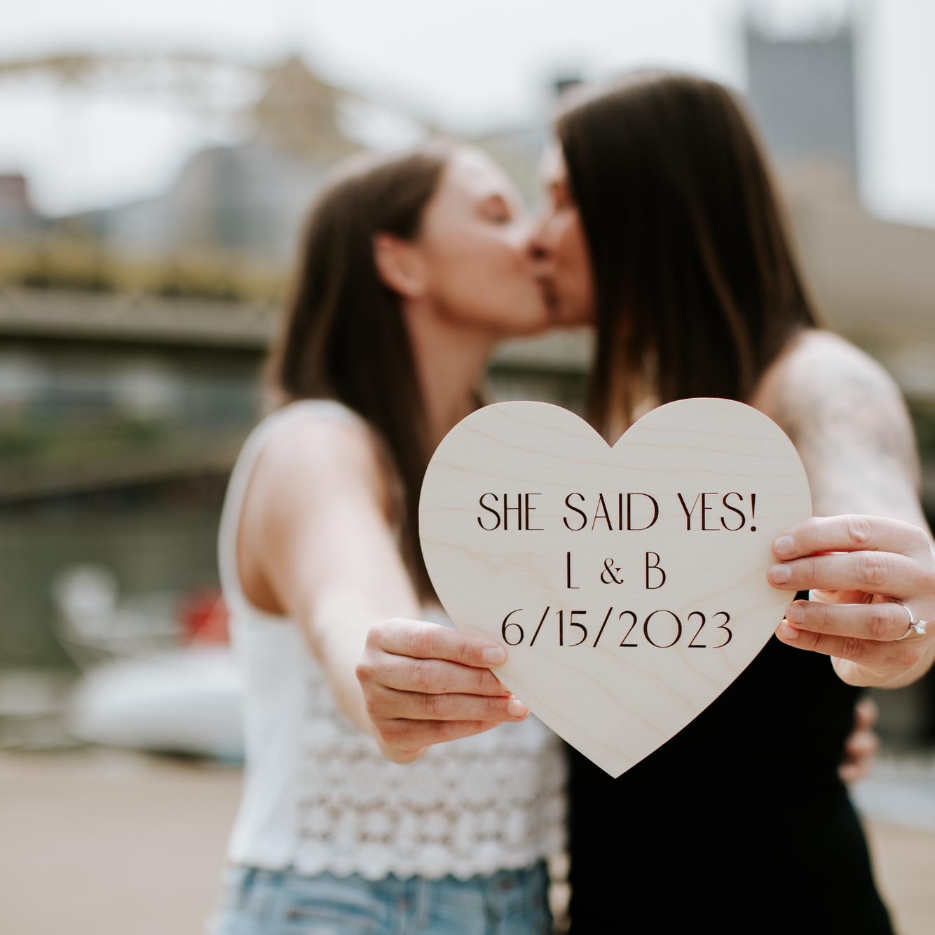 The YES day!!! 6/15/2023
Laura proposed in Pittsburgh, Braya’s favorite city, and home to her favorite football team. Now it is both of our favorite place to visit 🥰