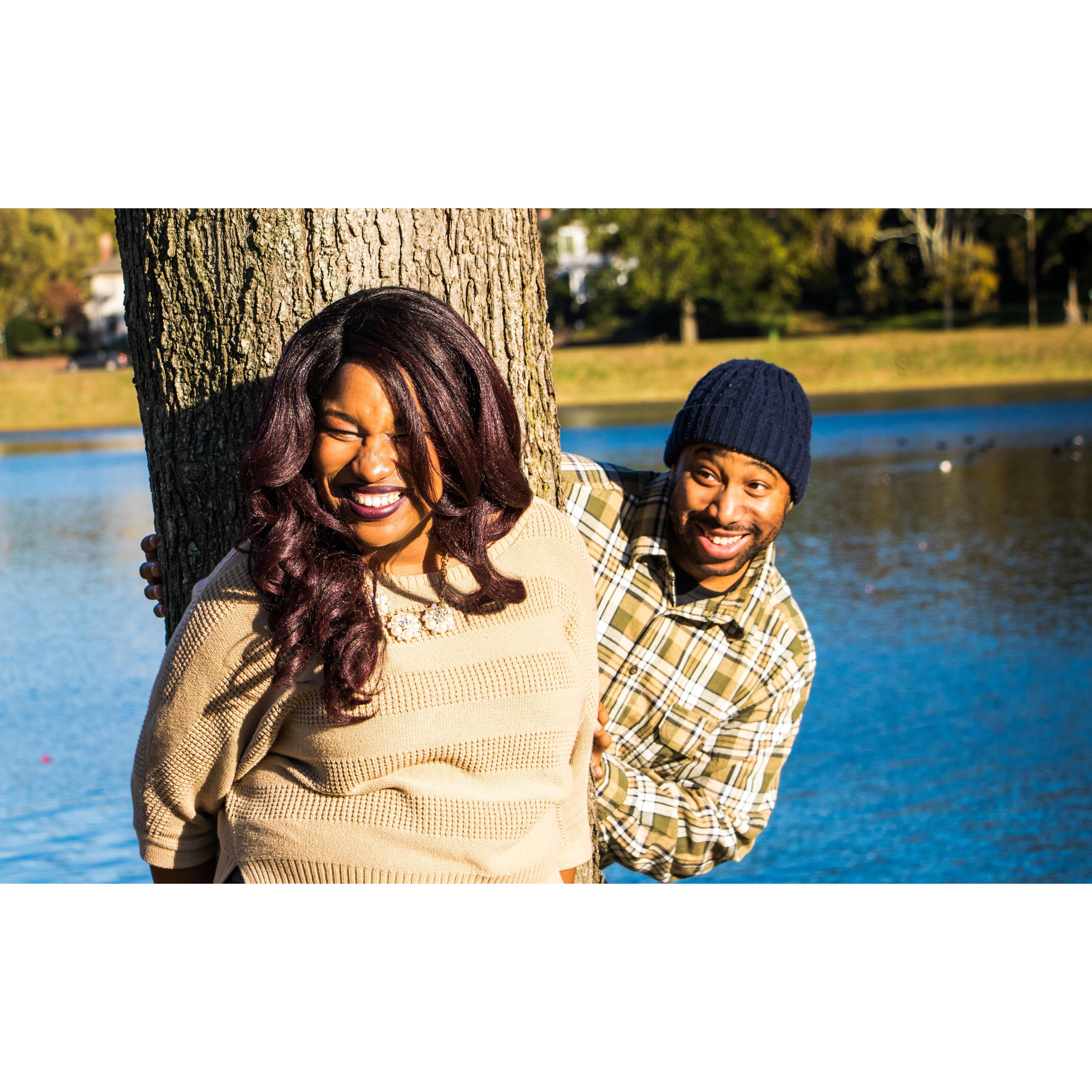 We love being goofy!