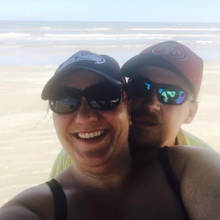 Enjoying the beach on my birthday weekend!