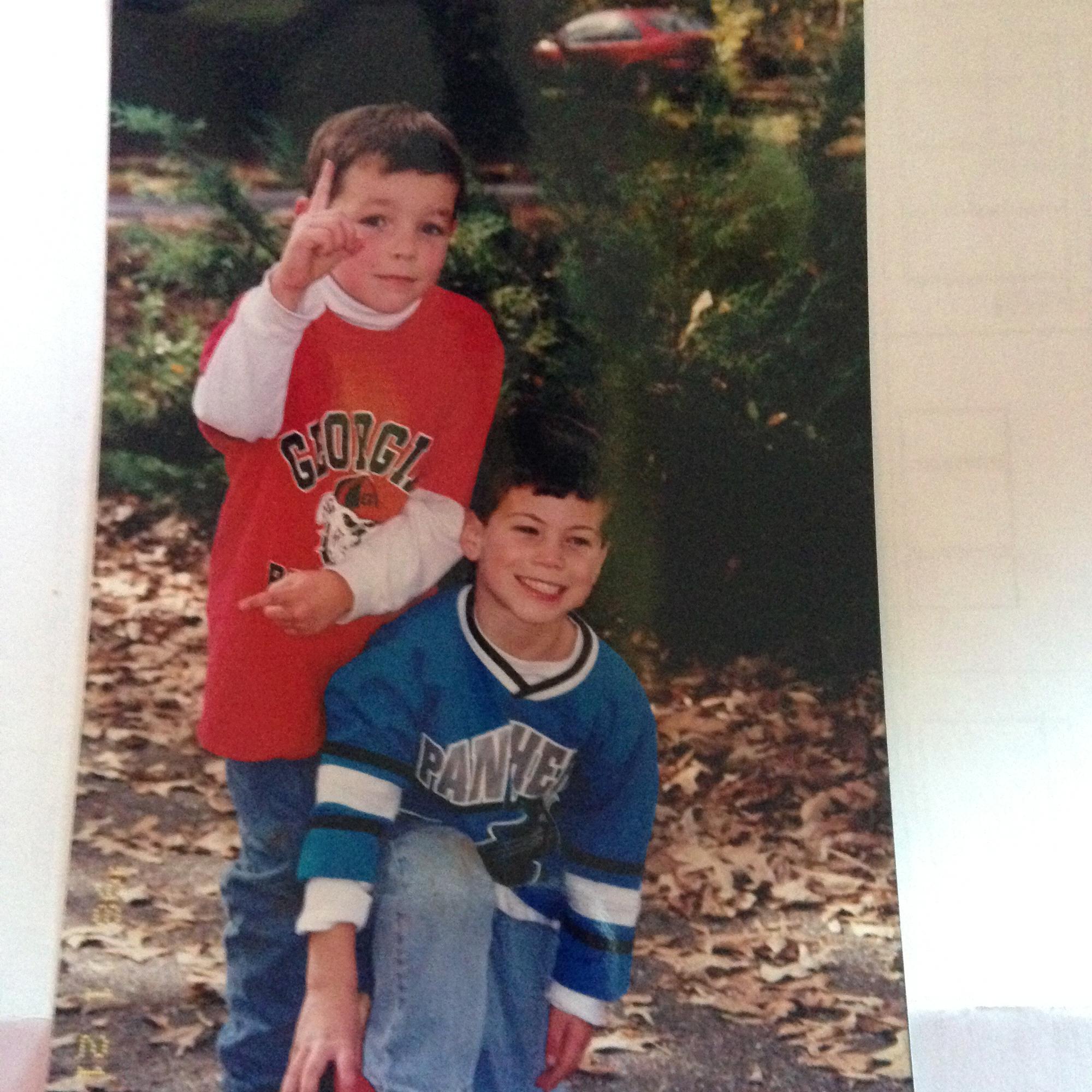 My brother Jack and Collin as toddlers!