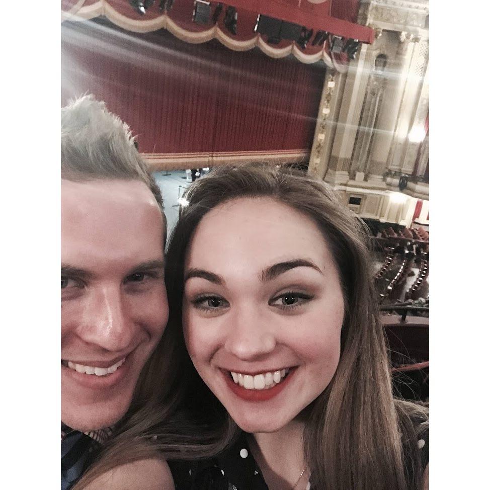 One of our first dates was at the Boston Ballet! It was a magical experience.