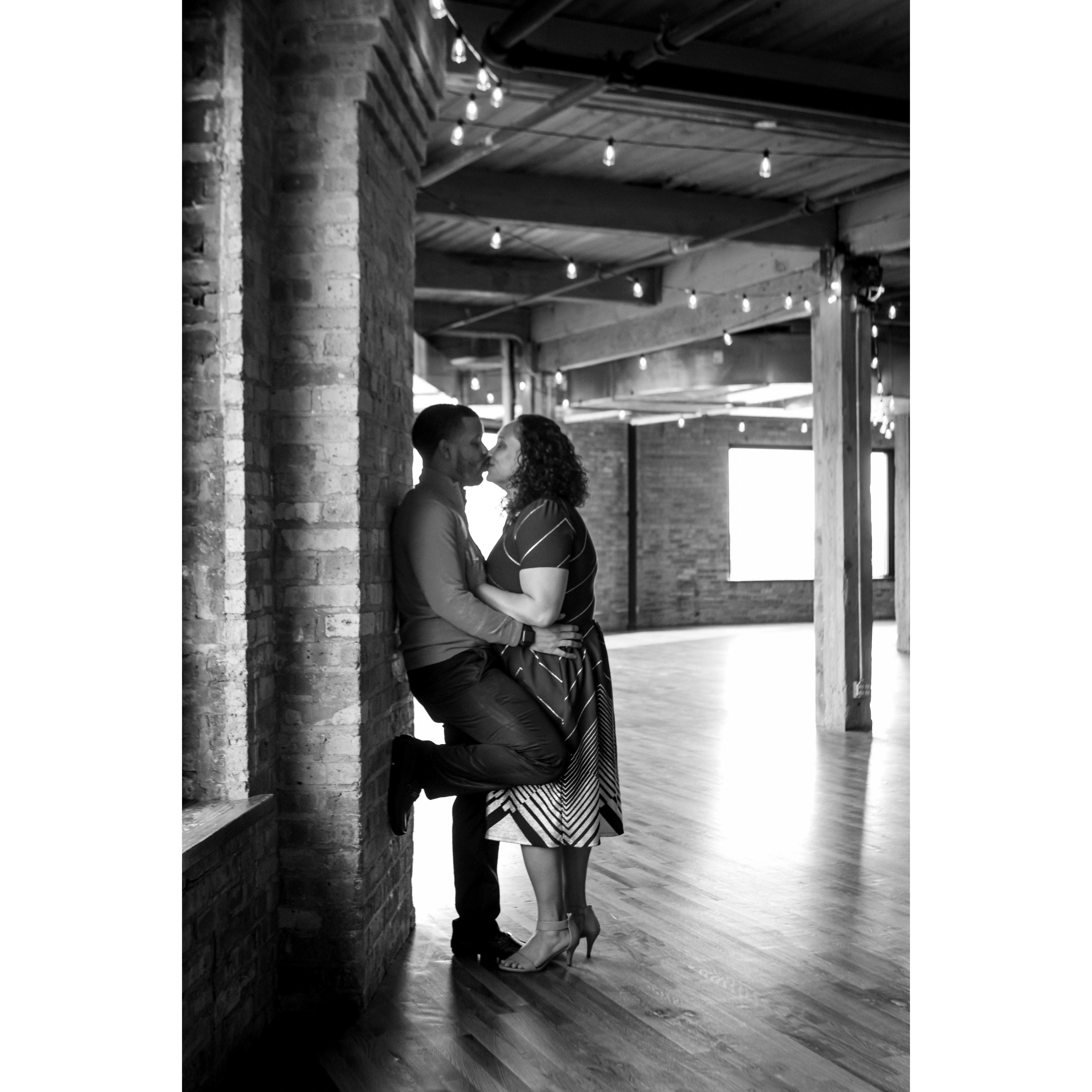 Engagement shoot in our venue location!
