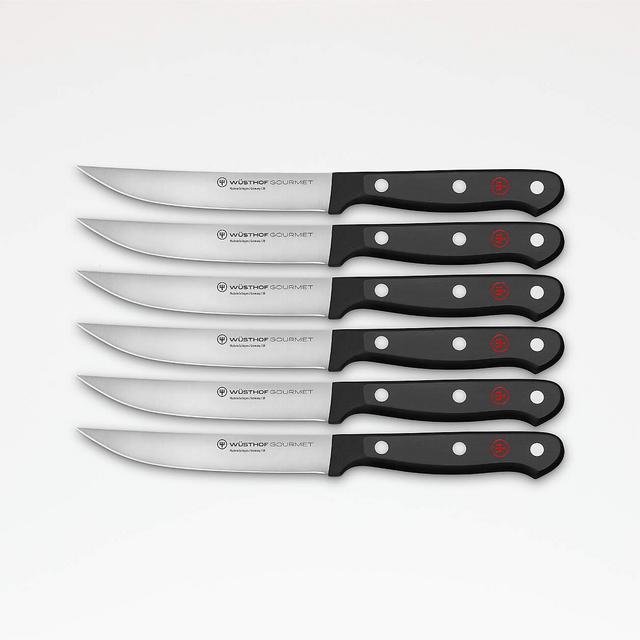 Wusthof Gourmet Steak Knives, Set of 6