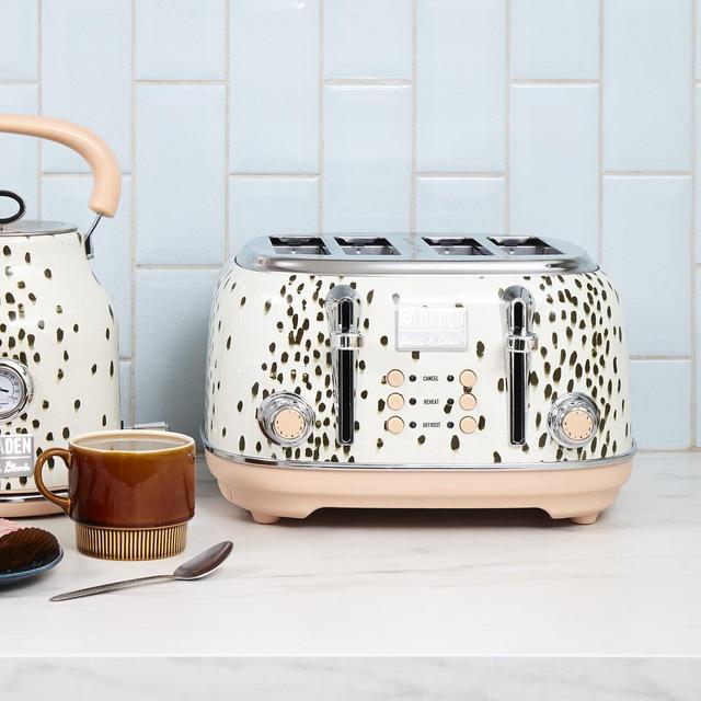 Haden US 4-Slice Margate Poodle & Blonde Toaster