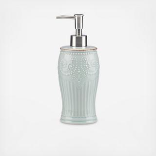 French Perle Ice Blue Lotion Dispenser