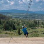 Zip Lining at Devil's Thumb