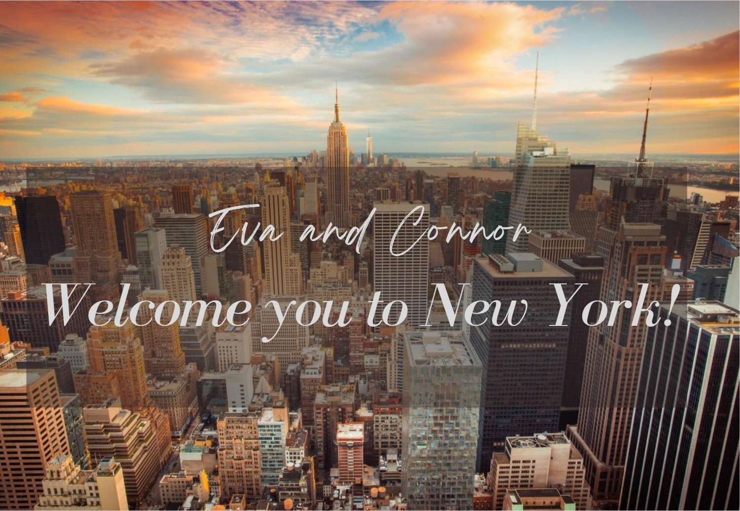 The Wedding Website of Eva Dinella and Connor Rumney