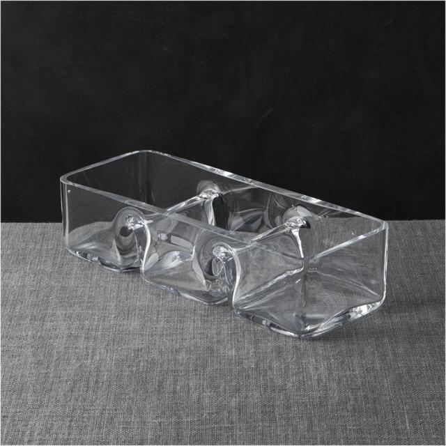 Three-Part Rectangle Dish